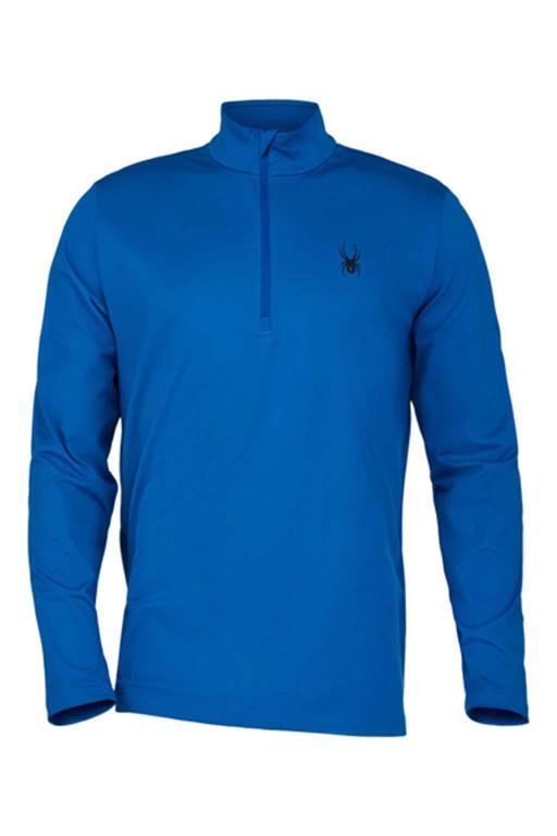 Top Spyder Prospect Zip T-Neck Azules Para Hombre Mexico MX54193